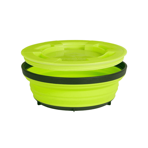 Plato plegable con tapa de X-Seal & Go  600 ml. 1