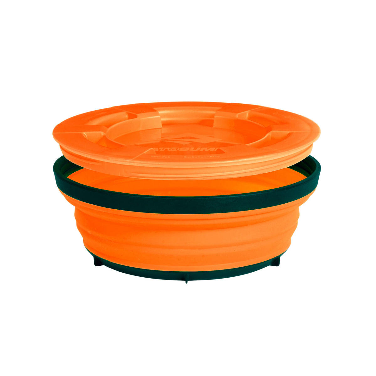 Plato plegable con tapa de X-Seal & Go  600 ml. 2