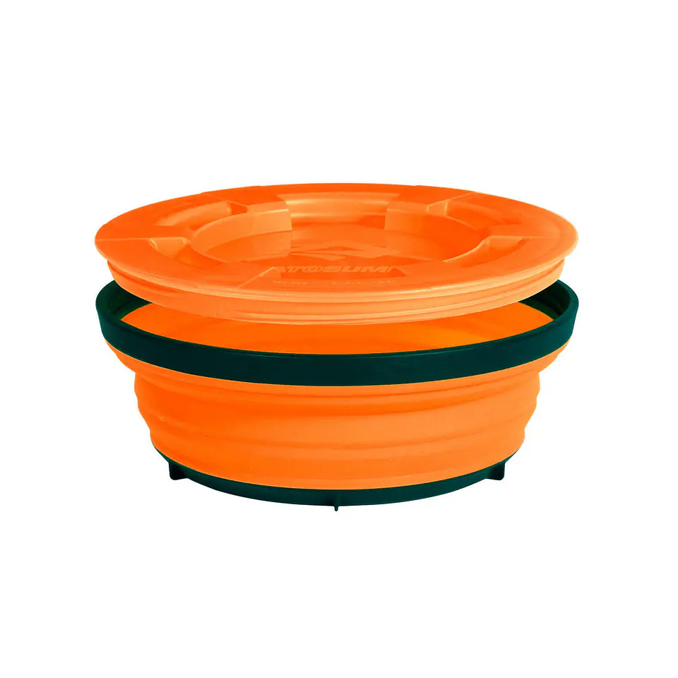 Plato plegable con tapa de X-Seal & Go  600 ml. 2