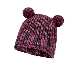 Gorro tricot y polar niña