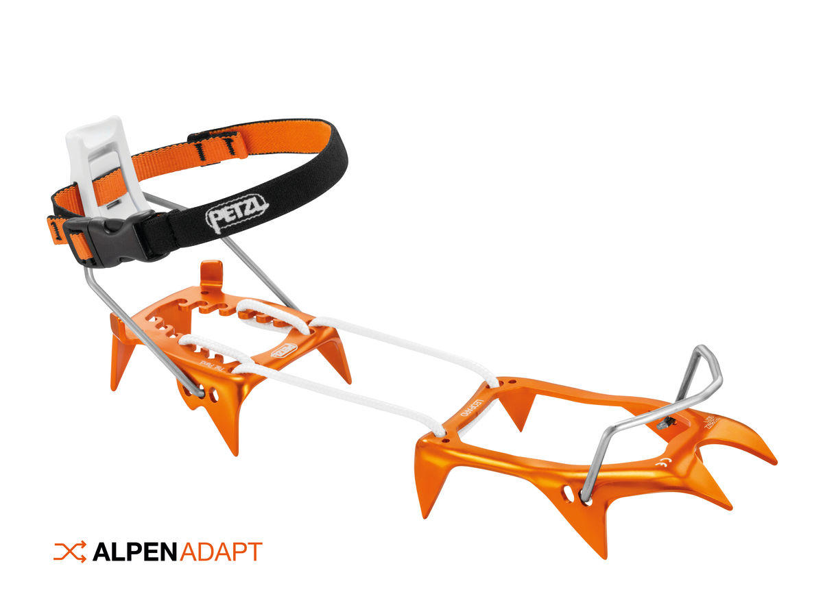 Crampón ultraligero Petzl LEOPARD LLF Leverlock Fil 1