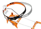 Crampón ultraligero Petzl LEOPARD LLF Leverlock Fil - Miniatura 4