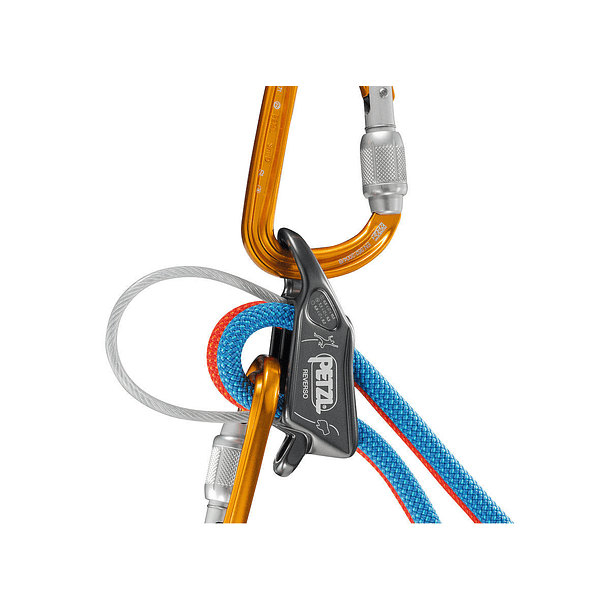 Asegurador Petzl REVERSO® 2