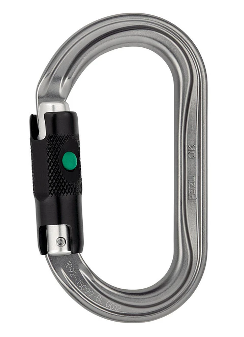 Mosquetón seguridad Petzl OK Ball Lock