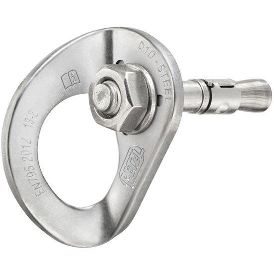 Chapa + perno de acero normal COEUR BOLT STEEL 10mm, 20 Un. 1