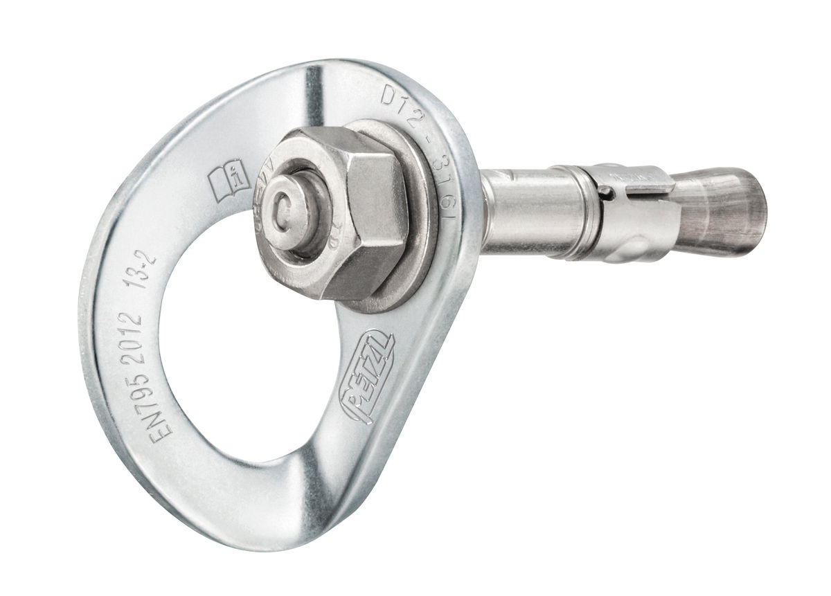 Chapa + perno acero inox COEUR BOLT STAINLESS 12mm 20 Un. 1