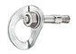 Chapa + perno acero inox COEUR BOLT STAINLESS 12mm 20 Un. - Miniatura 1
