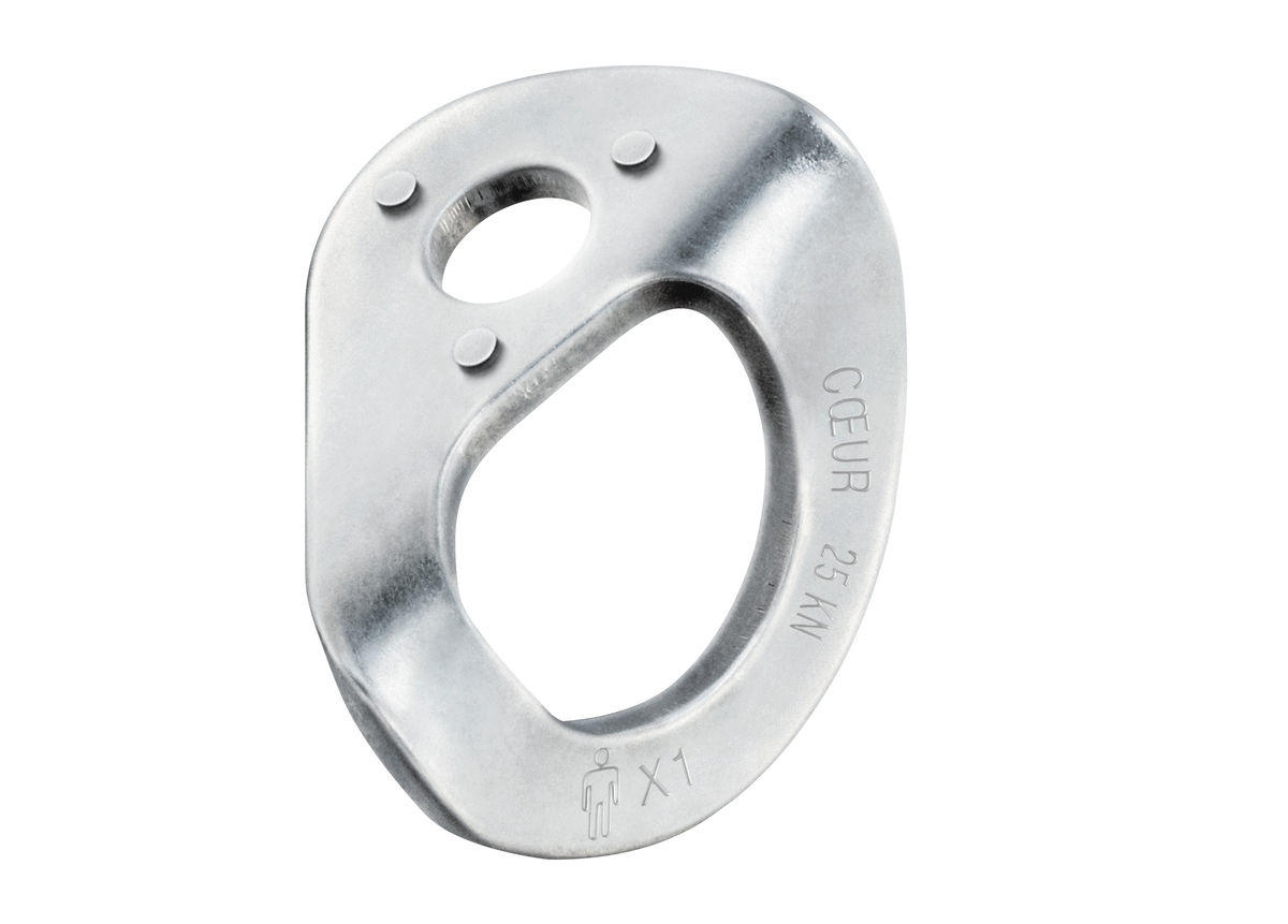 Chapa + perno acero inox COEUR BOLT STAINLESS 12mm 20 Un. 2