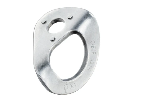 Chapa + perno acero inox COEUR BOLT STAINLESS 12mm 20 Un.