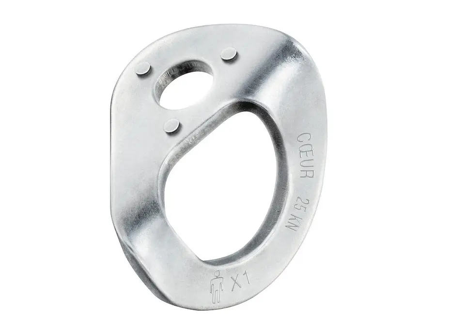 Chapa + perno acero inox COEUR BOLT STAINLESS 12mm 20 Un. 2
