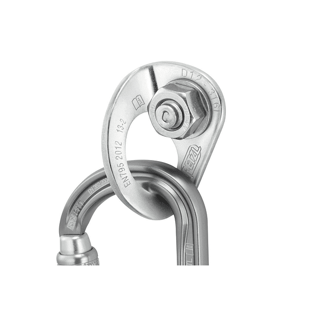 Chapa + perno acero inox COEUR BOLT STAINLESS 12mm 20 Un. 4