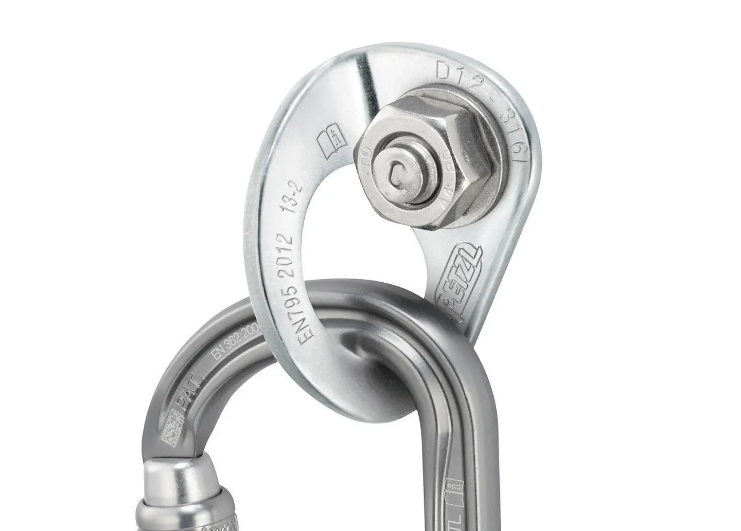 Chapa + perno acero inox COEUR BOLT STAINLESS 12mm 20 Un. 4