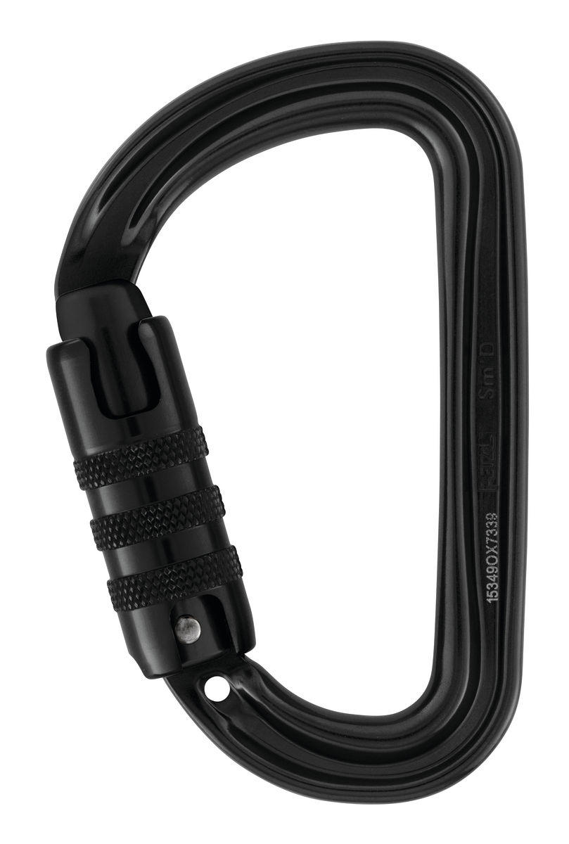 Mosquetón seguridad SM´D TRIACT-LOCK Negro 1