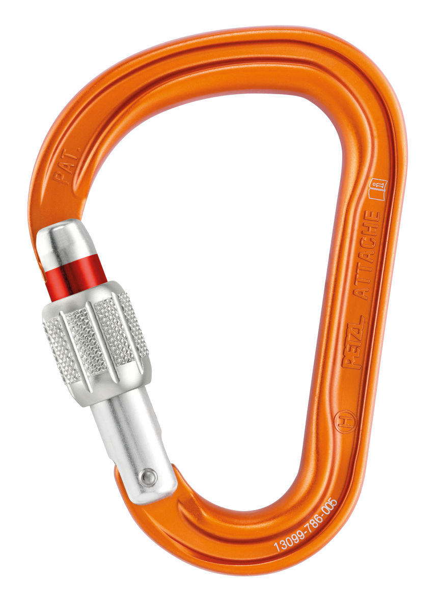 Mosquetón seguridad ATTACHE screw-lock 1