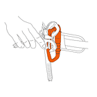 Portaherramientas Petzl CARITOOL EVO 4