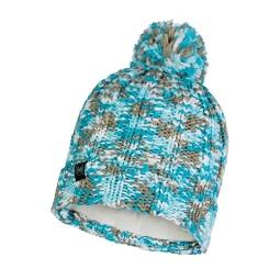 Knitted & Polar Hat Livy Aqua 1