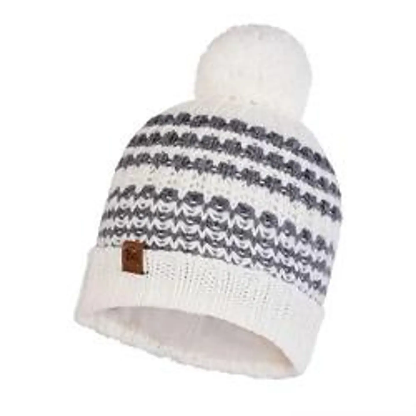 Knitted & Polar Hat Kostik White 1