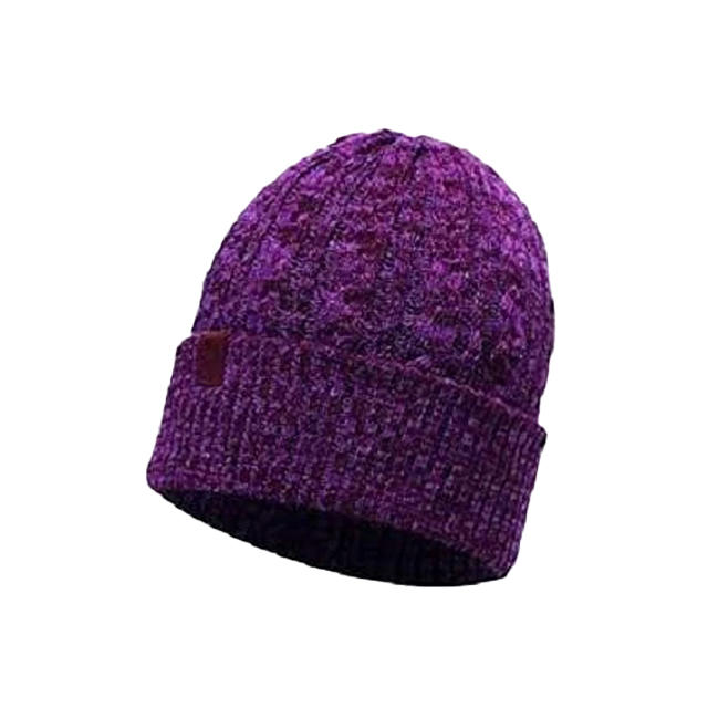 Knitted Hat Braidy Amaranth Purple 1