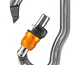 Mosquetón seguridad Pack de 10 VERTIGO WIRE-LOCK - Miniatura 2