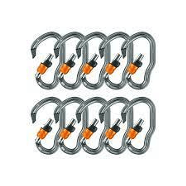 Mosquetón seguridad Pack de 10 VERTIGO WIRE-LOCK 3