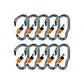 Mosquetón seguridad Pack de 10 VERTIGO WIRE-LOCK - Miniatura 3
