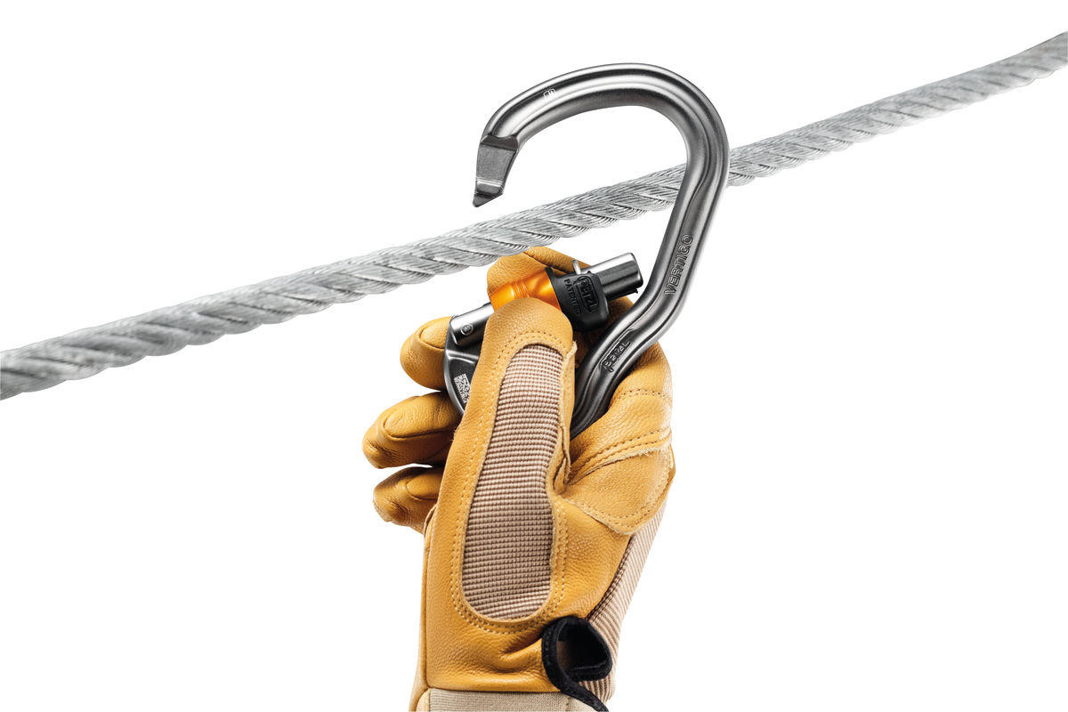 Mosquetón seguridad Pack de 10 VERTIGO WIRE-LOCK 4
