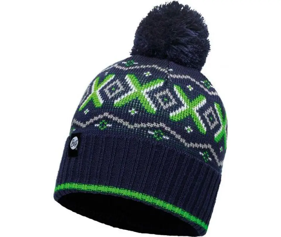 Knitted & Polar Hat Aspen Medieval Blue 1