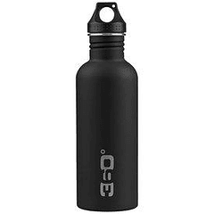 Botella acero inoxidable 360 Degrees Ss Bottle 750ml Matted Black