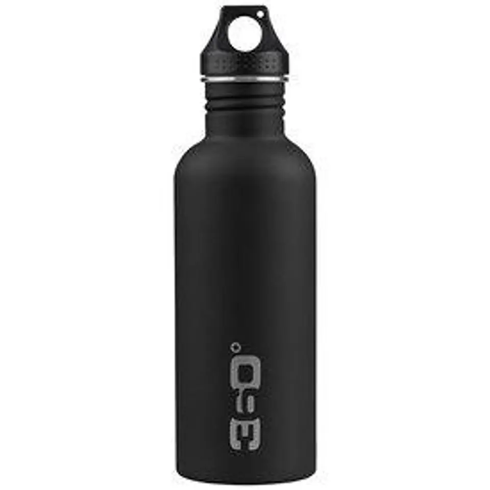 Botella acero inoxidable 360 Degrees Ss Bottle 750ml Matted Black 1