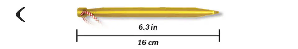 V-peg HILLEBERG 1