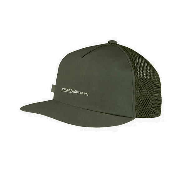 Pack Trucker Cap Solid Military 1