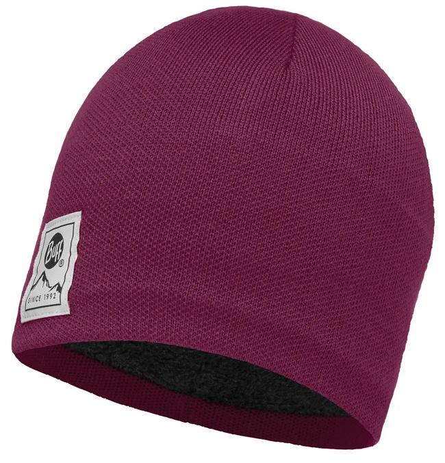 Gorro Buff Knitted & Polar Solid Amaranth Purple 1