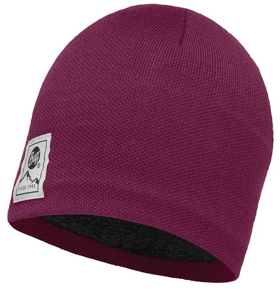 Gorro Buff Knitted & Polar Solid Amaranth Purple 1