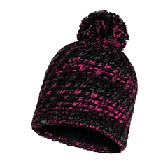 Gorro Buff Knitted & Polar Valya Black