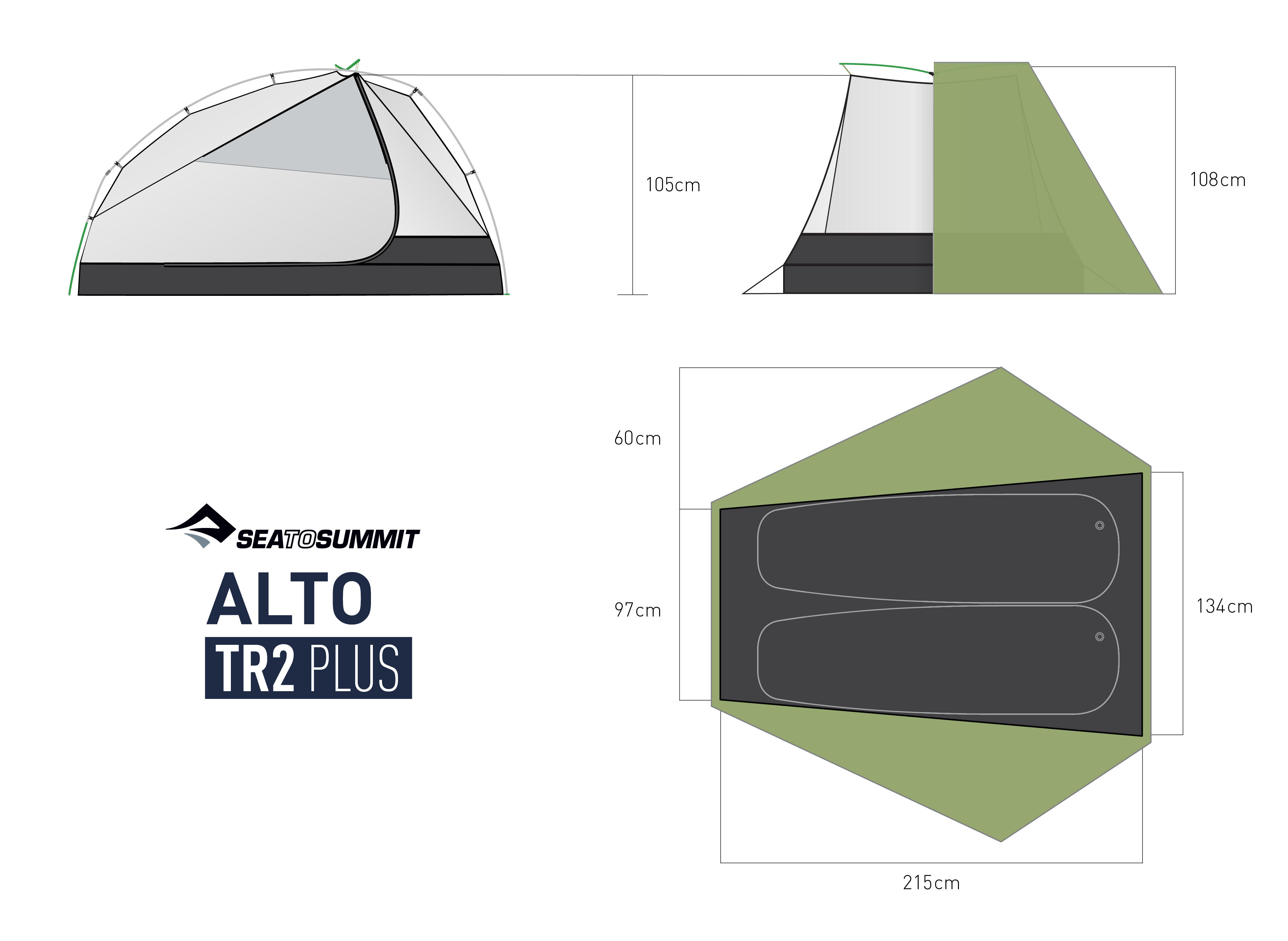 Carpa Alto TR2 Plus Sea To Summit 4