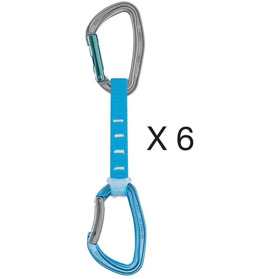 Cinta Petzl DJINN AXESS 11 cm color turquesa pack de 6 1
