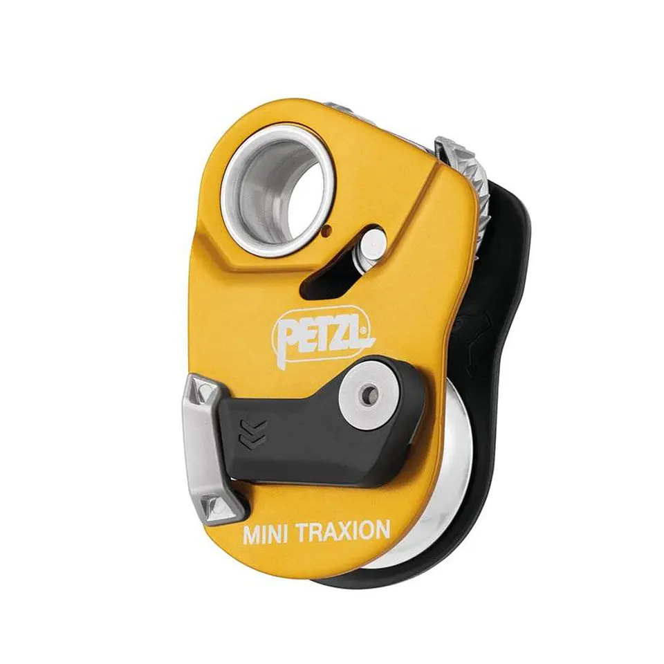 Polea bloqueadora alto rendimiento PETZL MINI TRAXION 1