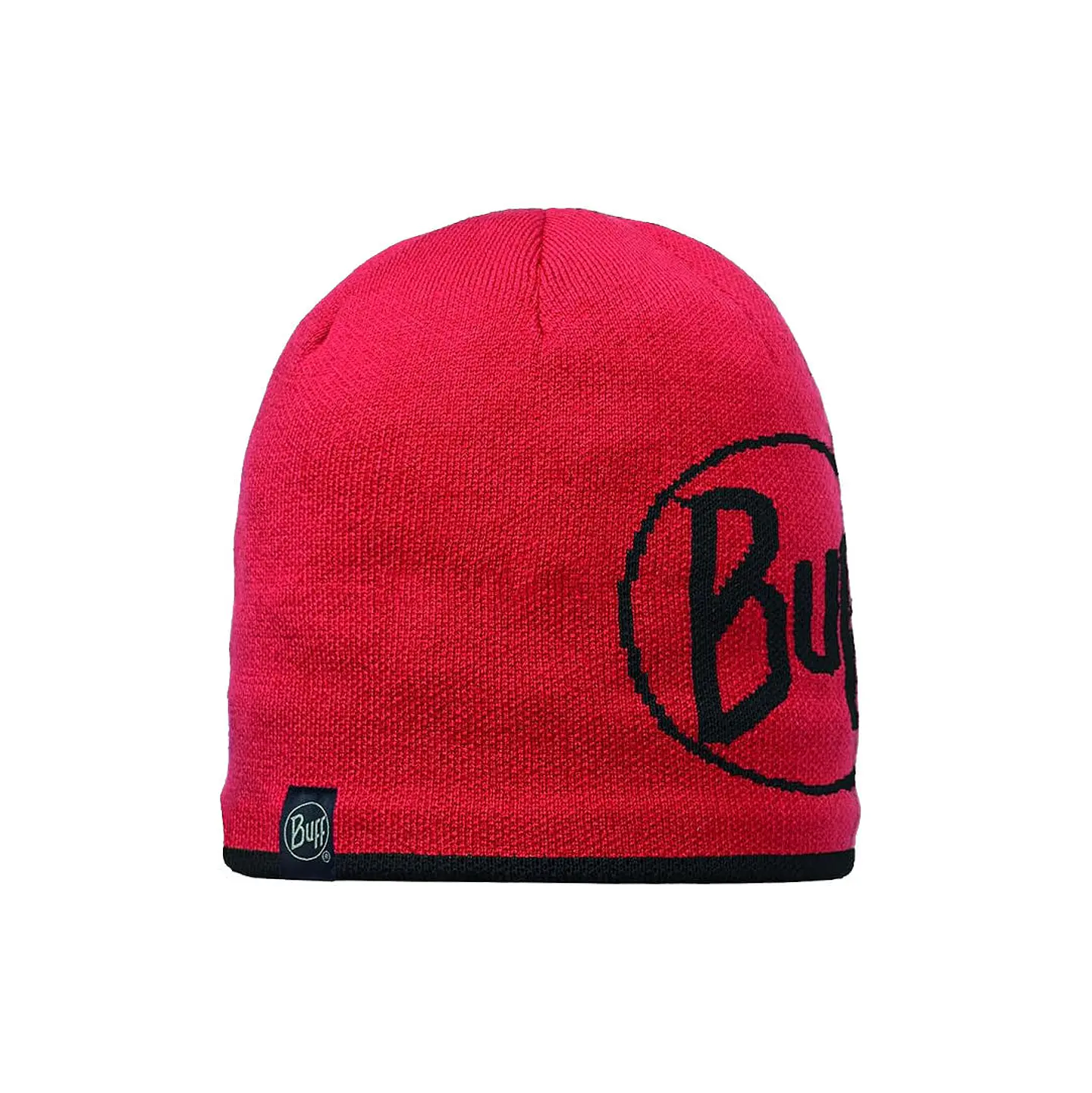 Knitted & Polar Hat Logo Red 1