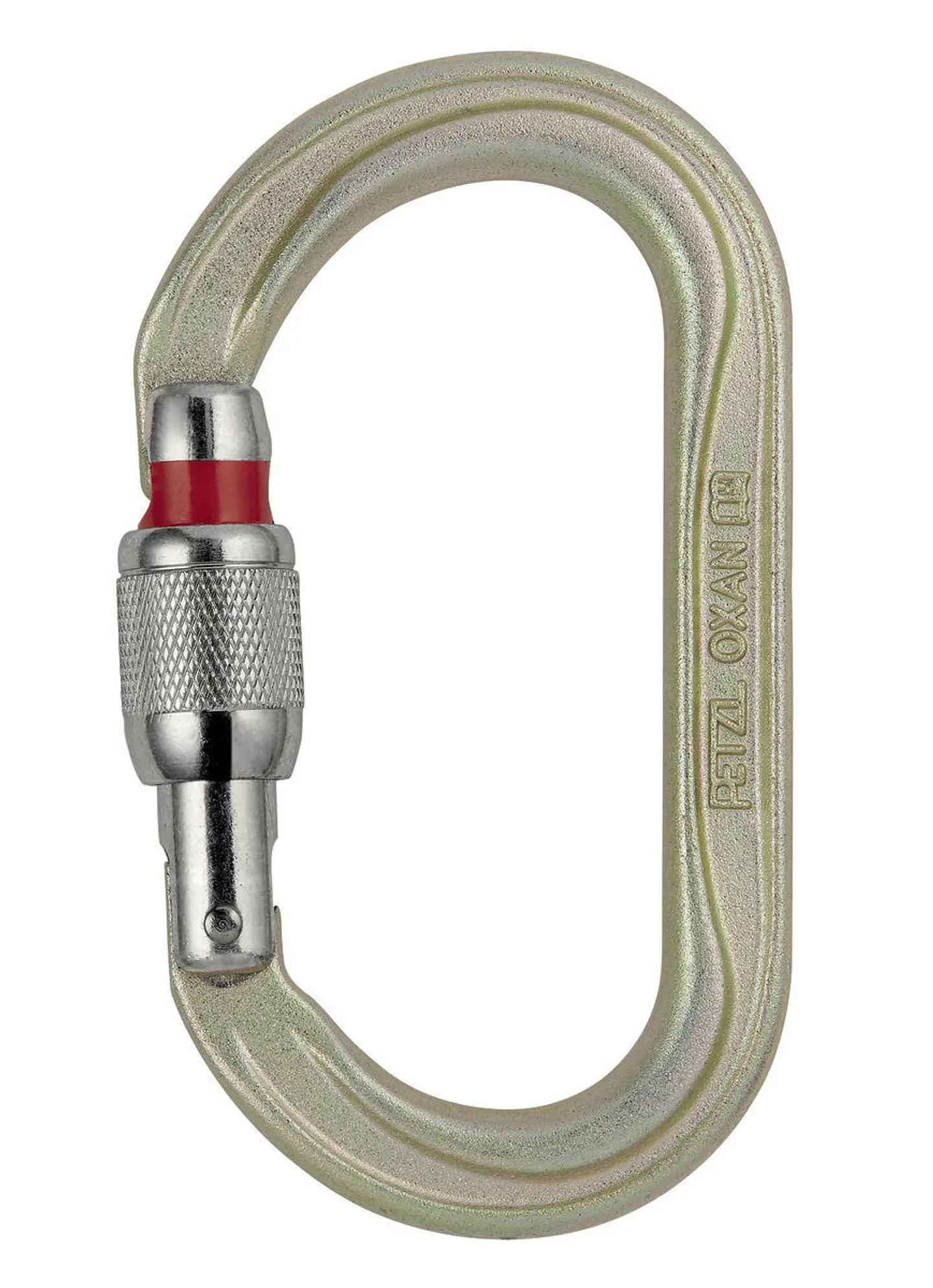 Mosquetón seguridad acero Petzl OXAN screw-lock 1