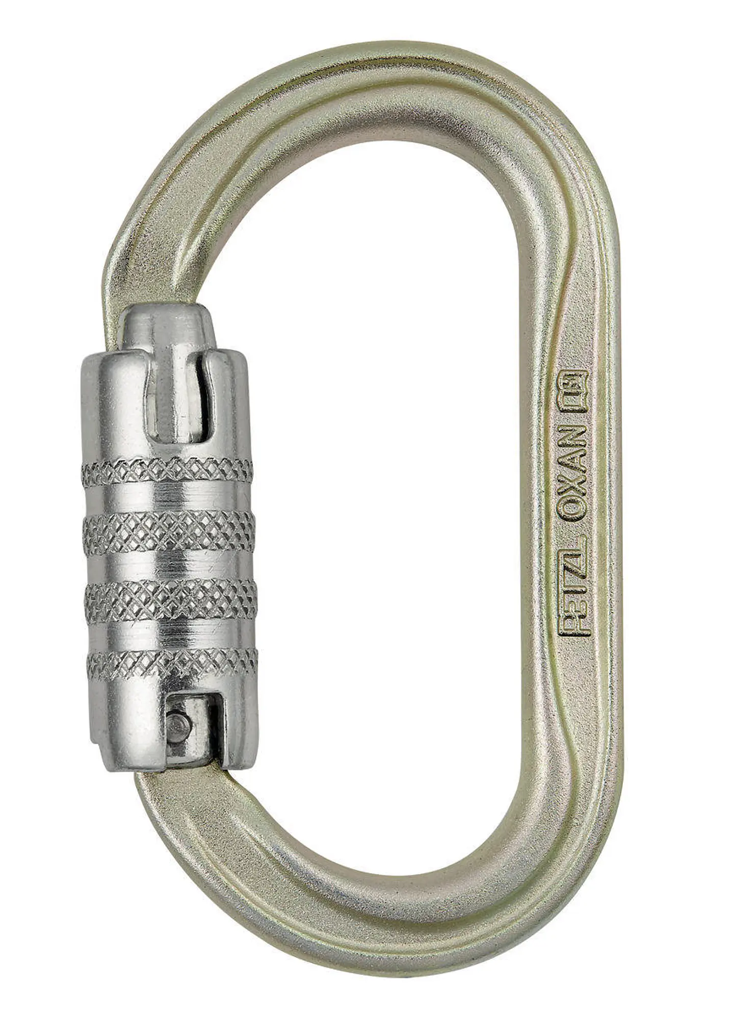Mosquetón seguridad acero Petzl OXAN triact-lock 1