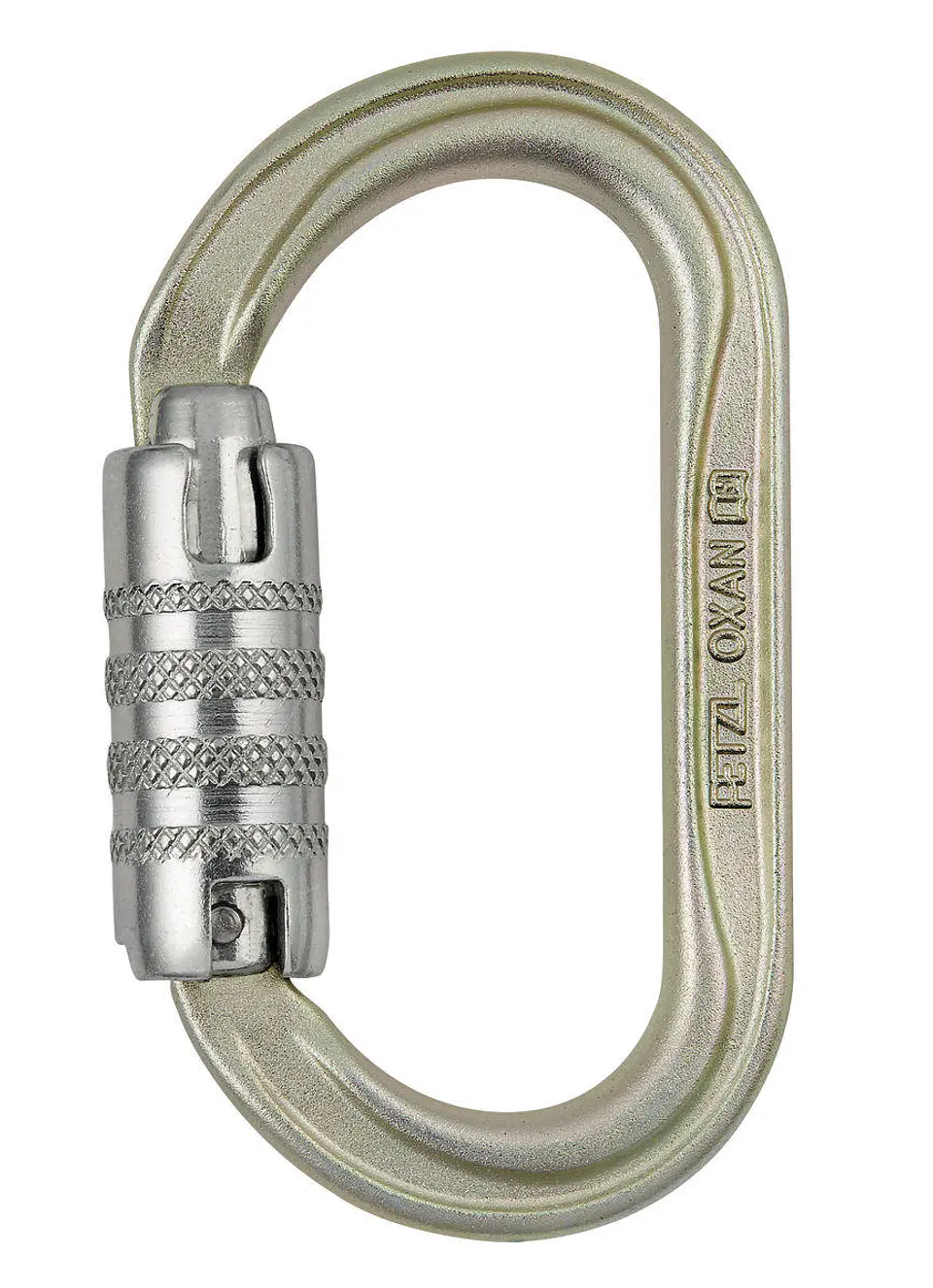 Mosquetón seguridad acero Petzl OXAN triact-lock 1