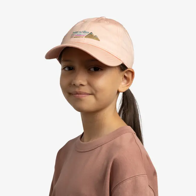 Jockey BUFF® Baseball Cap Solid Pale Pink Niño 3
