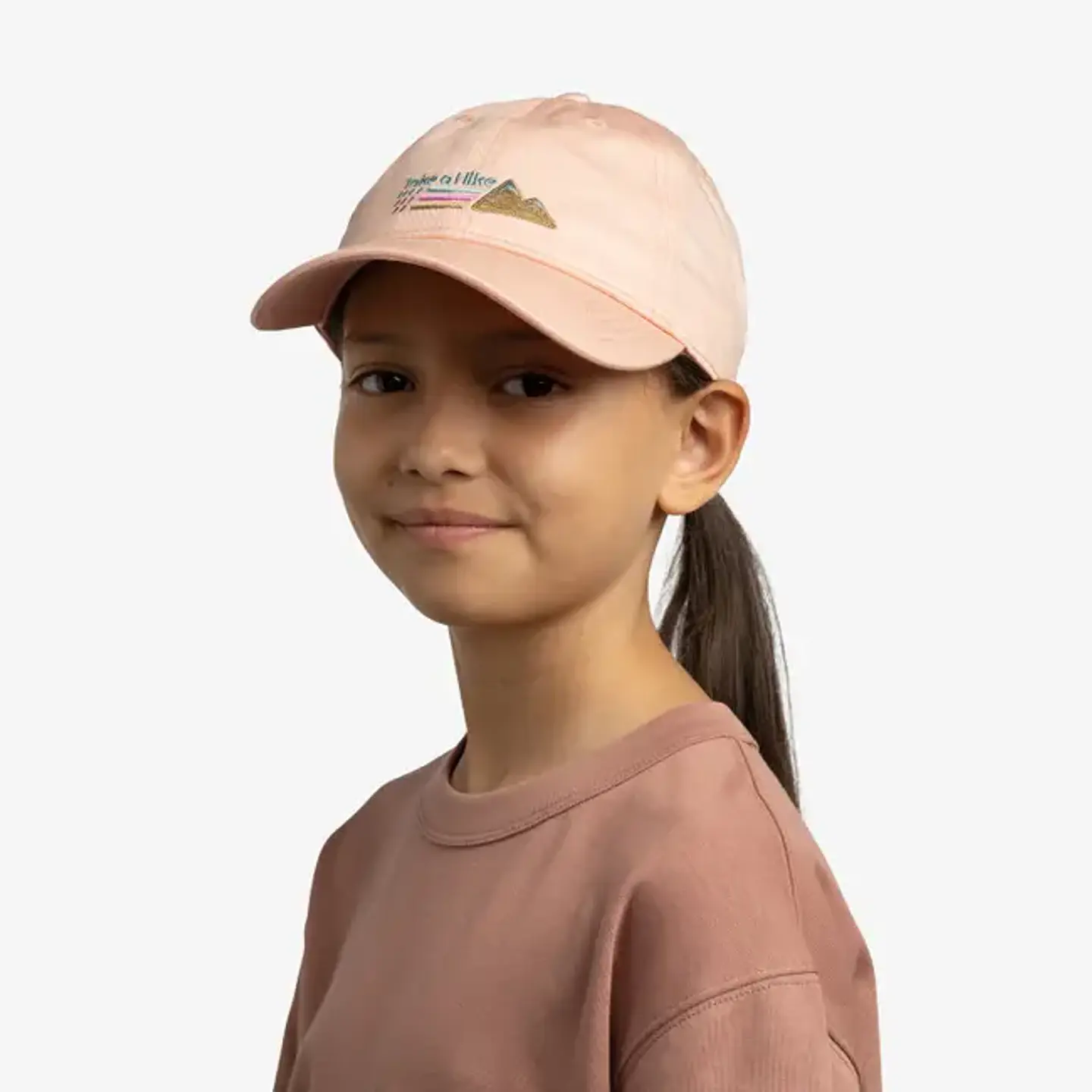 Jockey BUFF® Baseball Cap Solid Pale Pink Niño 3