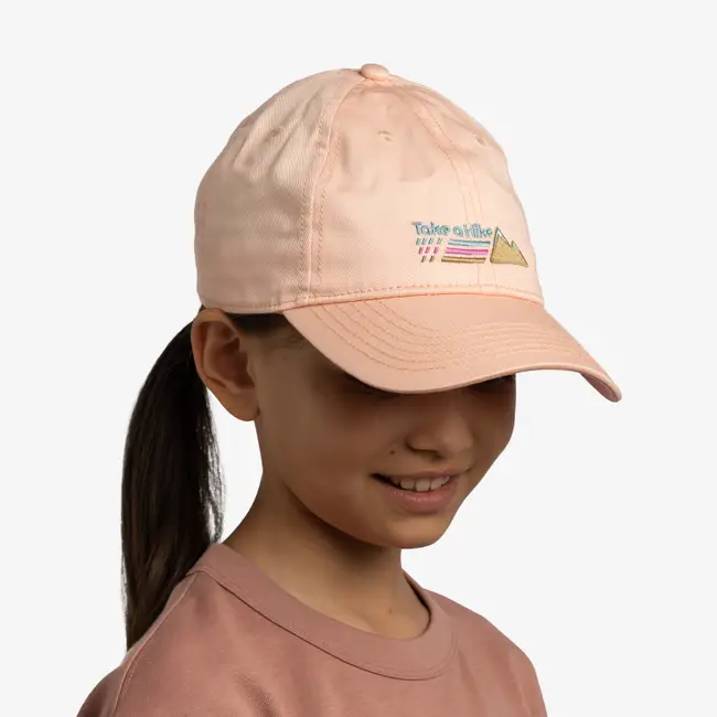 Jockey BUFF® Baseball Cap Solid Pale Pink Niño 4