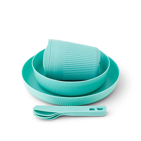 Juego de vajilla Passage Sea to Summit - [1P] [7 Piezas] Color Agua marina