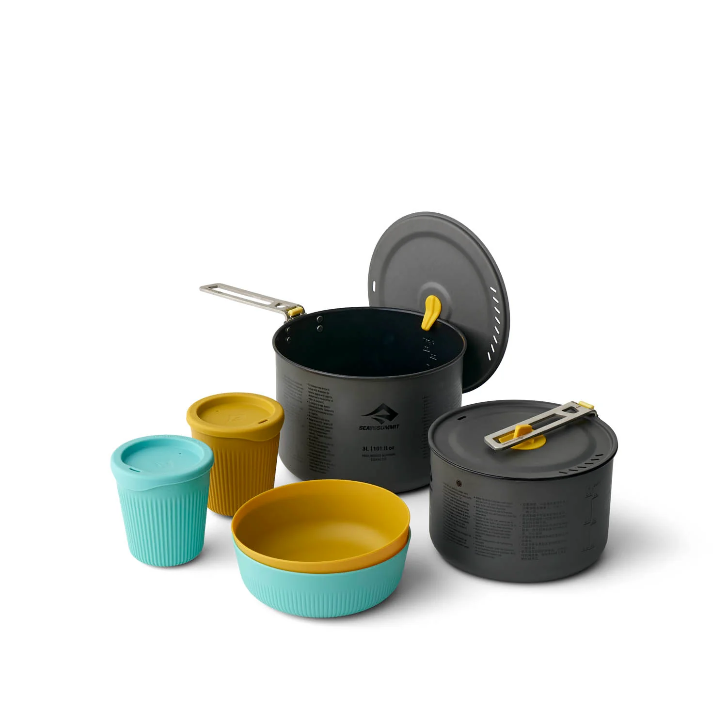 Juego de cocina Ultralight Frontier - [2 Ollas] [2P] [6 Piece] 1