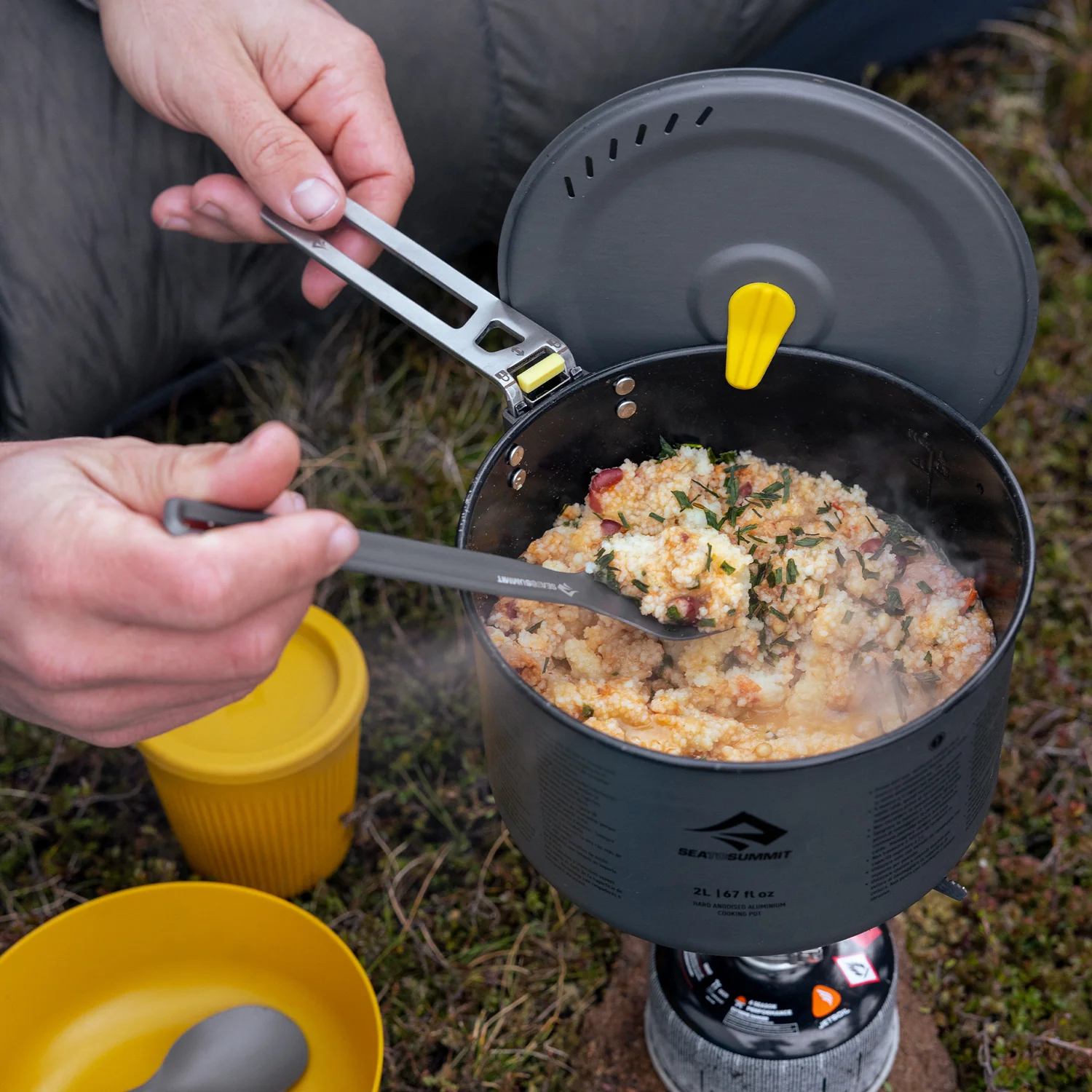 Cubierto Spork Ultralight Frontier Sea to Summit [Mango Largo] 4
