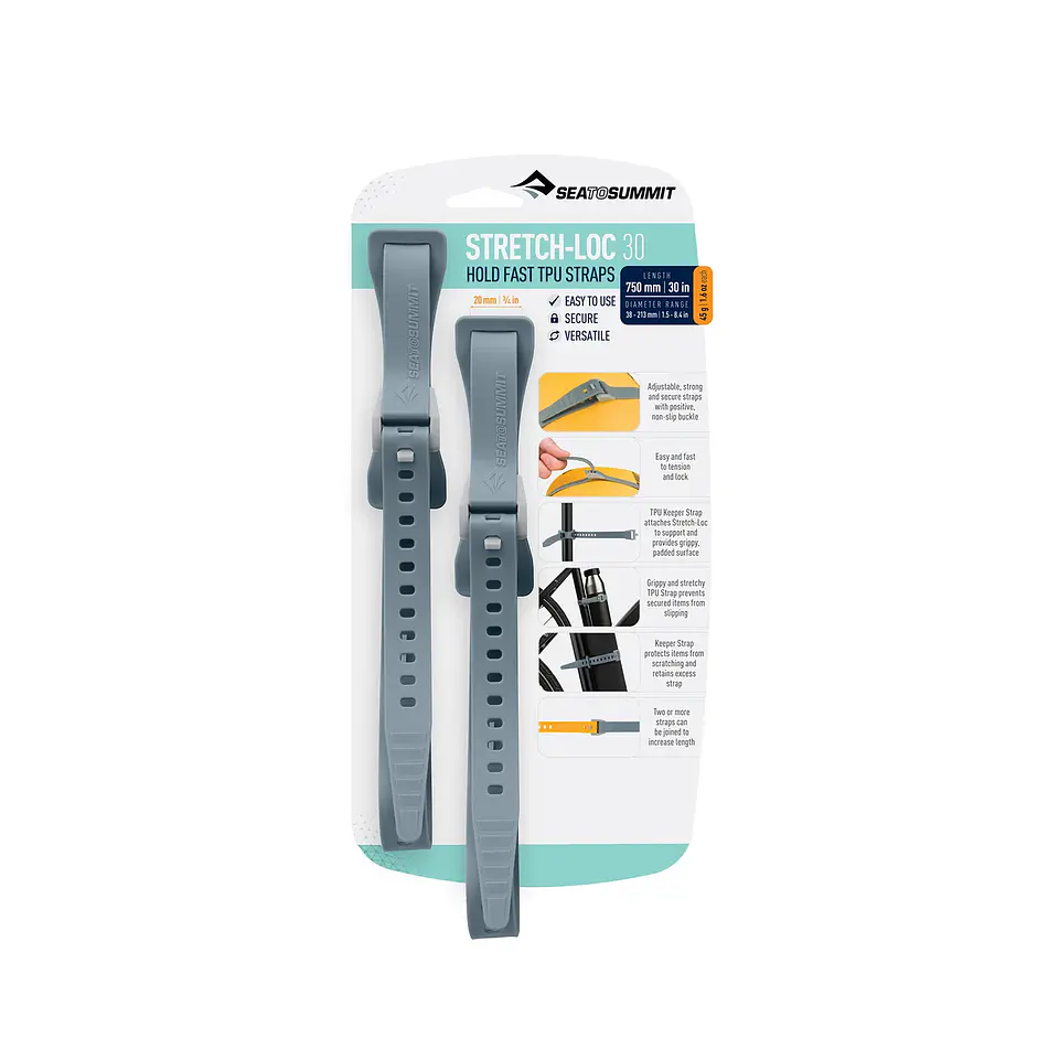 Correas de TPU Stretch-Loc 20mm Sea to Summit (Paquete de 2u) 9