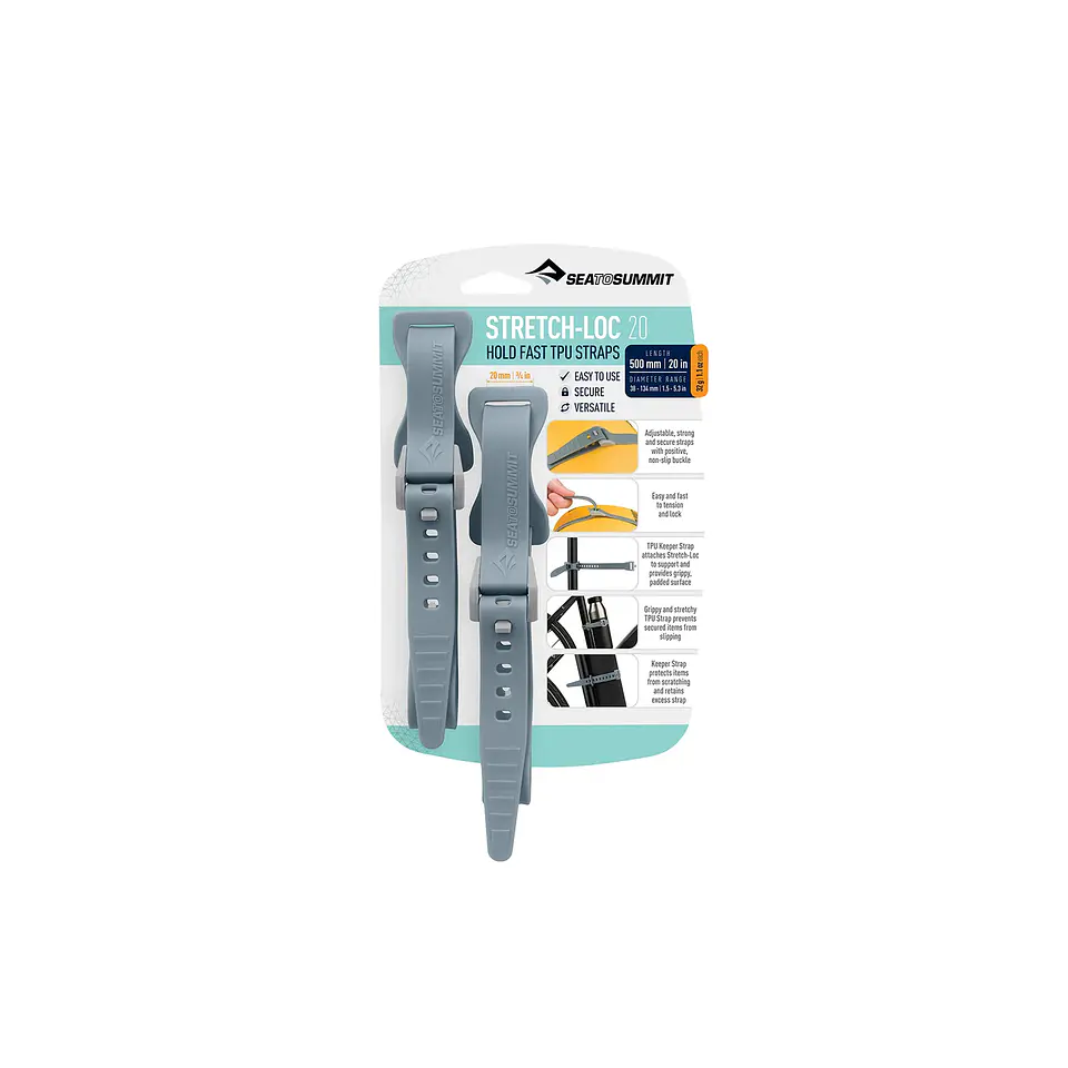 Correas de TPU Stretch-Loc 20mm Sea to Summit (Paquete de 2u) 15