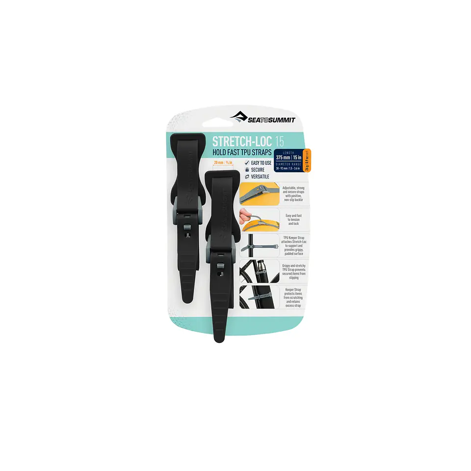 Correas de TPU Stretch-Loc 20mm Sea to Summit (Paquete de 2u) 17